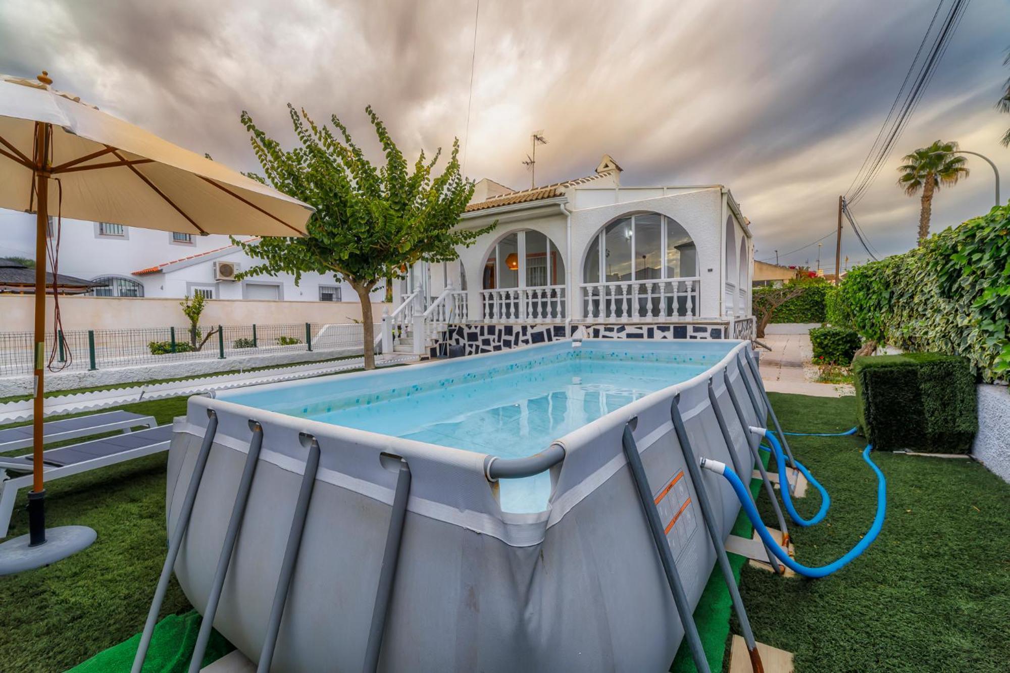 Villa Marie Estancia Premium En El Mar Menor Con Jacuzzi Climatizado 洛斯纳雷霍斯 外观 照片