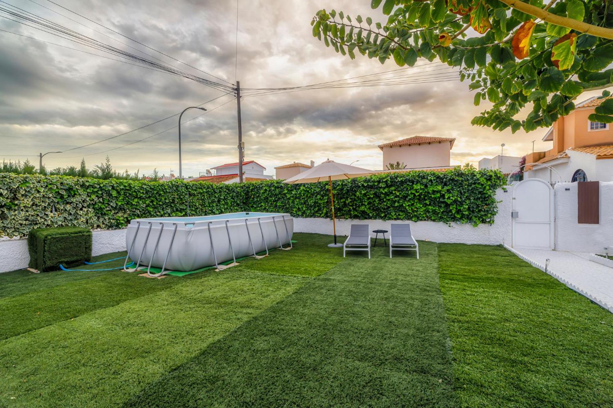 Villa Marie Estancia Premium En El Mar Menor Con Jacuzzi Climatizado 洛斯纳雷霍斯 外观 照片