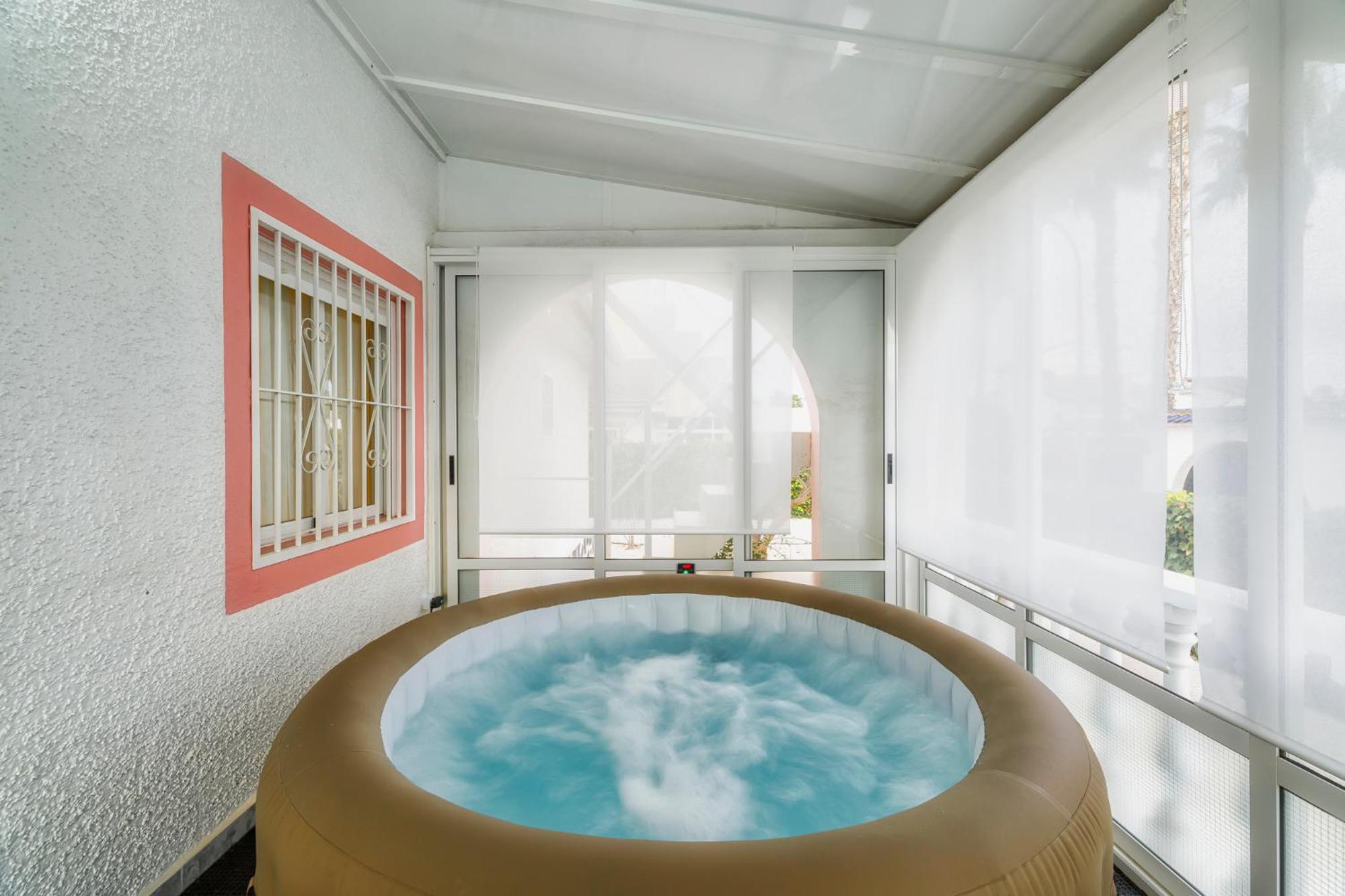 Villa Marie Estancia Premium En El Mar Menor Con Jacuzzi Climatizado 洛斯纳雷霍斯 外观 照片